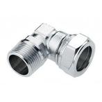 BONFIX Knel vertinde kniekoppeling 1 bu.dr. x 22 mm, Doe-het-zelf en Verbouw, Buizen en Afvoer, Ophalen of Verzenden, Nieuw