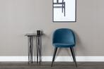 Eetkamerstoel - Nina - Blauw - Fluweel - Jörn, Huis en Inrichting, Stoelen, Verzenden, Nieuw
