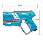 Light Battle Connect Laserguns + 2 Vesten - Rood/Blauw, Ophalen of Verzenden, Nieuw