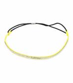 Haarband strass - Glitter steentjes smal 0,6cm - Geel, Nieuw