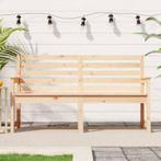 vidaXL Tuinbank 159,5x48x91,5 cm massief grenenhout, Tuin en Terras, Tuinbanken, Verzenden, Nieuw