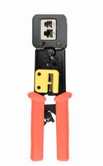 T-WC-05 Universele modulaire krimptang, RJ45 / RJ12 / RJ11 v, Ophalen of Verzenden, Nieuw