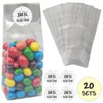 Fako Bijoux® - Uitdeelzakjes Met Sluitstickers - 20 Stickers, Verzenden, Nieuw