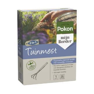 Tuinmest | Pokon | 1 kg (Universeel, Voor 25 planten), Tuin en Terras, Aarde en Mest, Verzenden