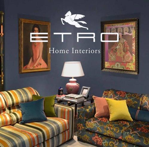 ETRO Home -New Collection 2025 - Nieuwe set van twee -, Antiek en Kunst, Antiek | Kleden en Textiel