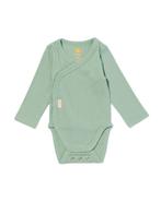 HEMA Newborn meegroei overslagromper rib met bamboe stretch, Verzenden, Nieuw