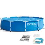 Intex Zwembad Ã305cm - retourdeal - Zomerpret voor weini., Minder dan 80 cm, Rond, Nieuw, Ophalen of Verzenden