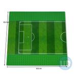 City wegenplaat Voetbalveld - 25,5 x 25,5 cm, Kinderen en Baby's, Speelgoed | Duplo en Lego, Verzenden, Nieuw