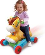 VTech Baby 2 in 1 Hobbelpaard - Interactief Babyspeelgoed -, Verzenden, Zo goed als nieuw