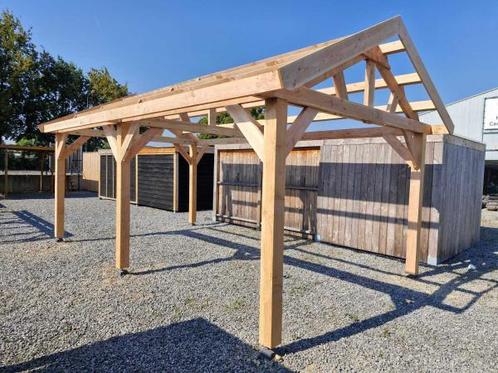 Veiling - Frameconstructie klassiek zadeldak  530x410x340 cm, Tuin en Terras, Overkappingen