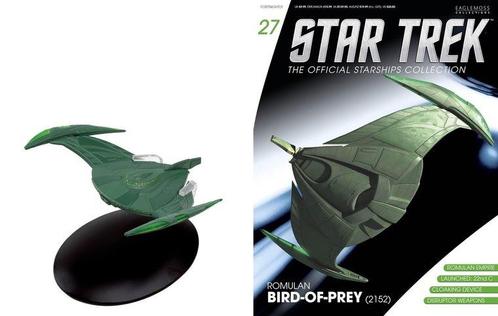 Star Trek Eaglemoss 27 Romulan Bird of Prey, Verzamelen, Film en Tv, Nieuw, Verzenden