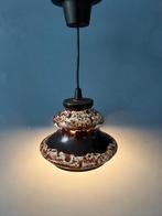 Brown and Beige West Germany Ceramic Fat Lava Pendant Lamp, Huis en Inrichting, Lampen | Hanglampen, Ophalen of Verzenden, Nieuw