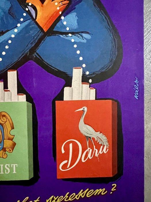 Laszlo Káldor - Symphonia cigarette / tobacco advertising, Antiek en Kunst, Kunst | Tekeningen en Foto's