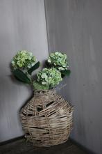 Namaak Hortensia Macrophylla groen 65 cm, Ophalen of Verzenden, Nieuw