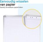 2dekans | BRASQ Flipover - 70x100cm - Verstelbaar Whiteboard, Ophalen of Verzenden, Zo goed als nieuw