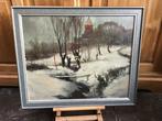 Nederlandse school (XX) - Winterlandschap