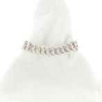 Robuuste zilveren schakel armband | 22 cm (zilveren armband), Sieraden, Tassen en Uiterlijk, Armbanden, Ophalen of Verzenden, Gebruikt