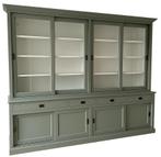 Buffetkast Engels groen Born 300 x 240cm, Huis en Inrichting, Kasten | Buffetkasten, Ophalen of Verzenden, Nieuw