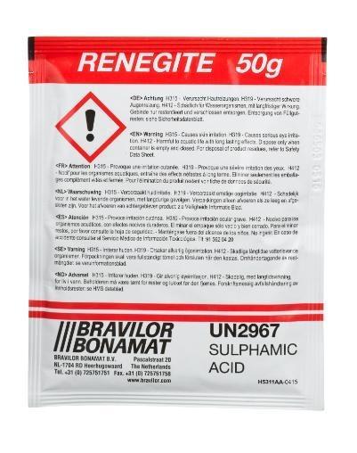 Bravilor Renegite ontkalkingsmiddel | 4x 15 zakjes a 50 gram, Zakelijke goederen, Horeca | Keukenapparatuur, Nieuw in verpakking