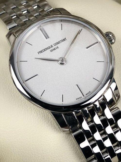 Frédérique Constant - Slimline Mid Size - FC-200S1S36B3 -, Sieraden, Tassen en Uiterlijk, Horloges | Heren