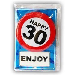 Happy Age Kaart - 30 Jaar, Kleding | Dames, Carnavalskleding en Feestkleding, Nieuw, Ophalen of Verzenden
