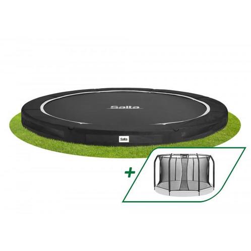 Salta Trampoline Premium Ground Incl. Veiligheidsnet 366..., Kinderen en Baby's, Speelgoed | Buiten | Trampolines, Nieuw, Verzenden