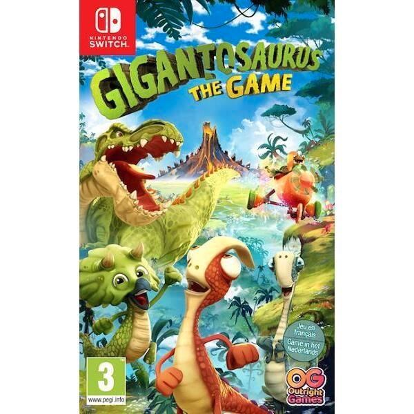 Switch Gigantosaurus: The Game, Spelcomputers en Games, Spelcomputers | Nintendo Switch, Zo goed als nieuw, Verzenden