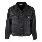 Frogbox • zwart denim jasje • S, Verzenden, Zwart, Nieuw, Maat 36 (S)