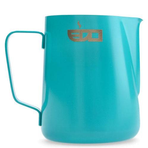 EDO Barista Melkopschuimkan Tiffany Blue 350ml (melkkan), Witgoed en Apparatuur, Koffiemachine-accessoires, Nieuw, Ophalen of Verzenden