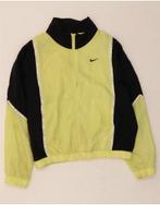 NIKE Womens Graphic Tracksuit Top Jacket UK 6 XS Yellow, Kleding | Dames, Verzenden, Nieuw