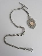 Late 19th Century Solid Silver Albert chain and Silver and, Nieuw