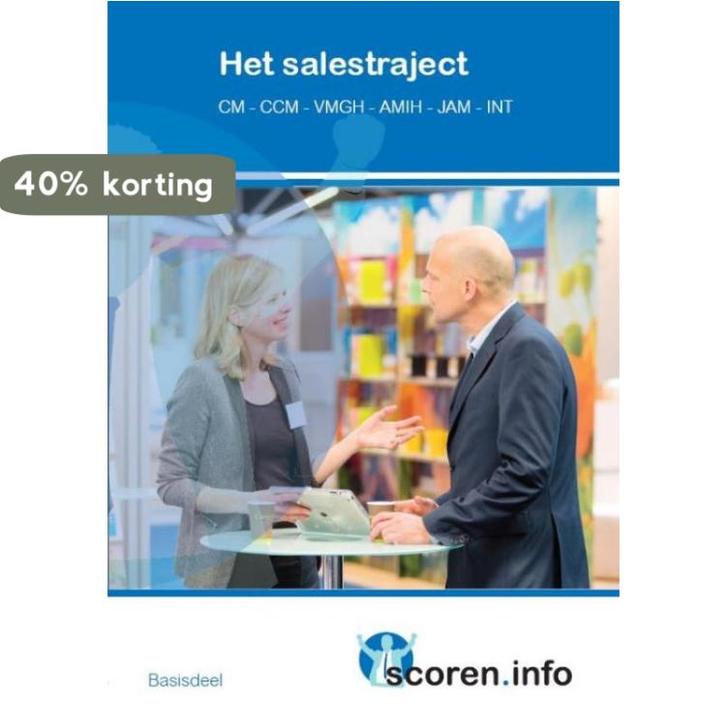 Het salestraject / Basisdeel / Scoren.info 9789037234978, Boeken, Schoolboeken, Gelezen, Verzenden