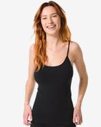 HEMA Licht corrigerend hemd spaghettibandjes naadloos katoen, Kleding | Dames, Verzenden, Zwart