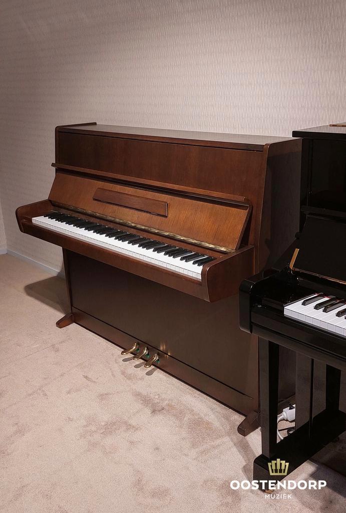 August Förster 113 BR messing piano, Muziek en Instrumenten, Piano's, Piano, Bruin