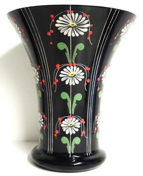 De Rupel Boom - Paul Heller - Vaas - Cybelle - Hyalietglas,, Antiek en Kunst, Antiek | Glas en Kristal