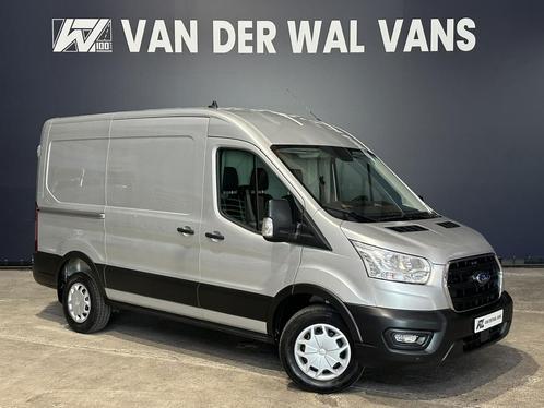 Ford Transit 2.0 TDCI 131pk L2H2 Euro6 Airco | Camera |, Auto's, Bestelauto's, Handgeschakeld, Diesel, Zilver of Grijs, Ford, Ophalen of Verzenden