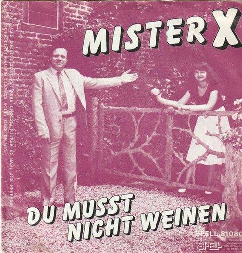 Mister X - Du musst nicht weinen + Mama mia (Vinylsingle), Cd's en Dvd's, Vinyl | Nederlandstalig, Verzenden