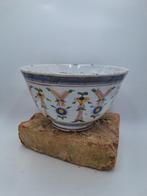 Schaal - Aardewerk - Grote kom Delftse stijl, Antiek en Kunst