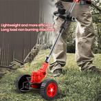 Grastrimmer met accu - Kantenmaaier - Bosmaaier - Rood - GOX, Verzenden, Zo goed als nieuw