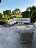 Fabrice loungeset latte 4 Seasons Outdoor SPECIAL OPLAGE, Tuin en Terras, Tuinsets en Loungesets, Bank, 5 zitplaatsen, Verzenden