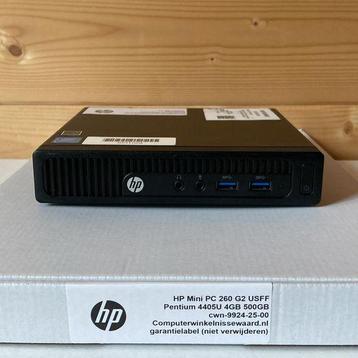 Windows 11 (Mini PC) HP EliteDesk 260G2 USFF Intel 2.1Ghz beschikbaar voor biedingen