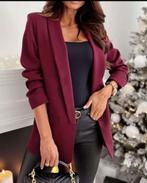 Dames blazer Bordeaux, Nieuw, Maat 38/40 (M)