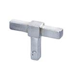 Meubelknop Jolie Cross 50 mm oud zilver, Verzenden, Nieuw