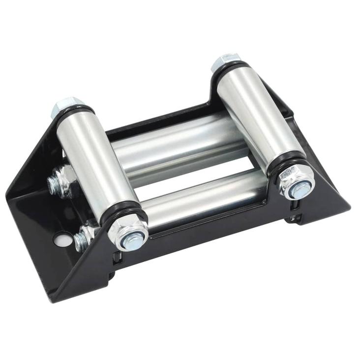 vidaXL Rollenvenster 4-voudig 3500-4500 lbs staal, Doe-het-zelf en Verbouw, Lieren en Takels, Nieuw, Verzenden