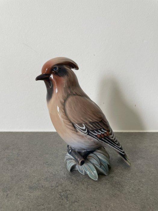 Dahl Jensen Porcelain Company - Beeldje - Silk tail bird in, Antiek en Kunst, Antiek | Glas en Kristal