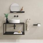 2dekans | Geesa Leev Planchet met Toiletrolhouder en Klep -, Huis en Inrichting, Woonaccessoires | Spiegels, Ophalen of Verzenden