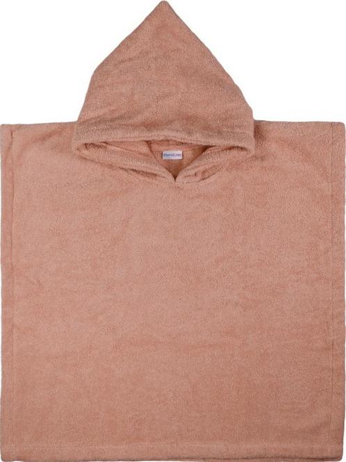 MamaLoes Badstof Light Pink Baby Poncho ML5285, Kinderen en Baby's, Badjes en Verzorging, Nieuw, Verzenden