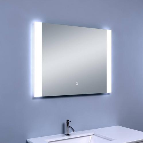 BWS Dimbare LED Spiegel Zon 80x60 cm (condensvrij), Doe-het-zelf en Verbouw, Sanitair, Bad, Nieuw, Ophalen of Verzenden