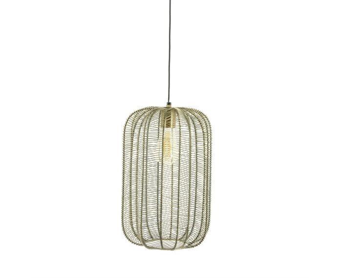 Hanglamp Carbo - brons | BY-BOO, Huis en Inrichting, Lampen | Hanglampen, Nieuw, Ophalen of Verzenden
