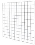 Gaaspaneel zwart gecoat, maas 15x15cm, 180x180cm